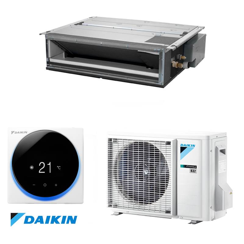 Duct Air conditioner Daikin FDXM25F9 + RXM25R