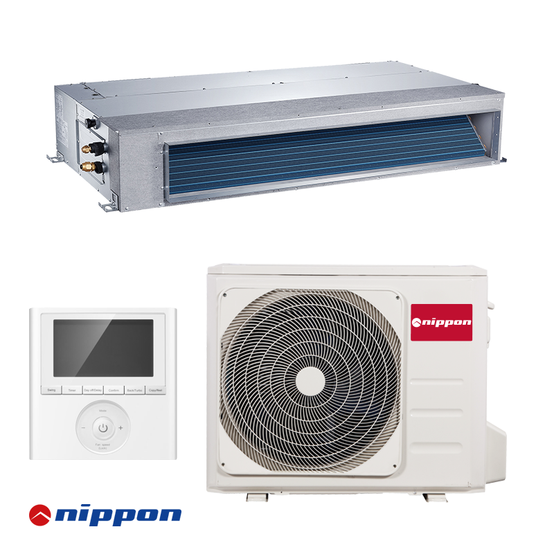 Duct Air conditioner Nippon NTI-24HWFNX-Q + NOCA30U-24HFN8-Q