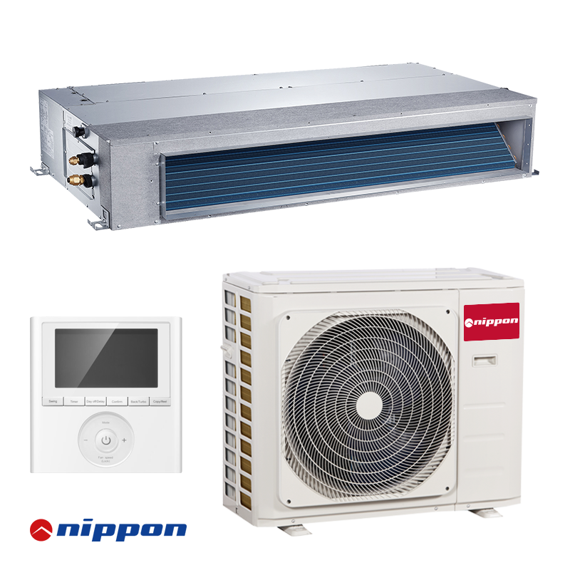 Duct Air conditioner Nippon NTI-36HWFNX-Q + NOD30U-36HFN8-Q