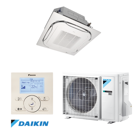 Cassette Air conditioner Daikin FCAG35B + RXM35R