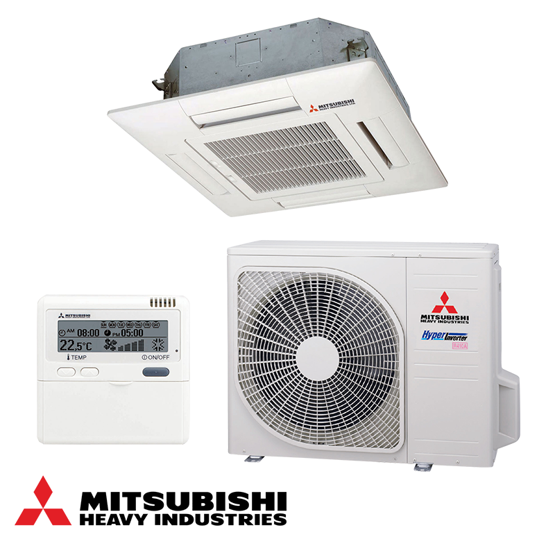 Cassette Air conditioner Mitsubishi Heavy Industries FDTC60VH + SRC60ZSX-W