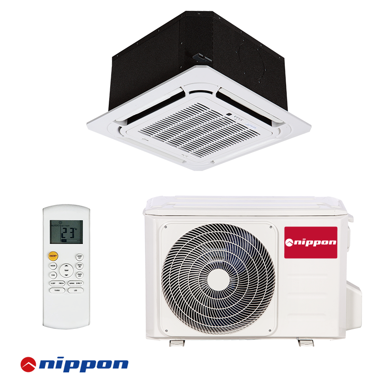 Cassette Air conditioner Nippon NCA3U-18NRFNX-Q + NOB30U-18HFN8-Q