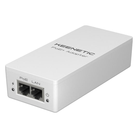 KEENETIC POE+ ADAPTER (KN-4510), 802.3AF/AT COMPLIANT POE+ INJECTOR