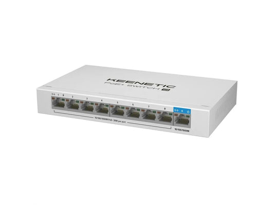 KEENETIC POE+ SWITCH 9 (KN-4710), 1 PORT 1GBPS SWITCH + 8 PORTS 1 GBPS POE+, 30W 802.3af/at (PoE+)