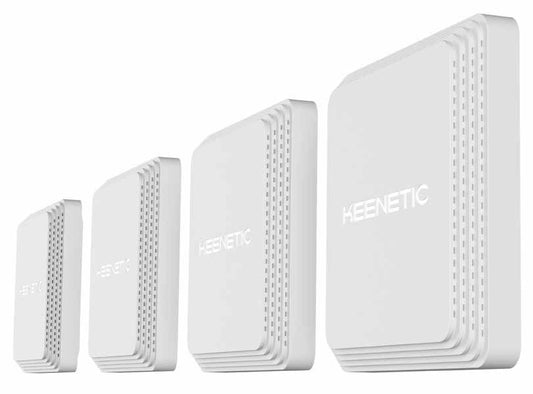 KEENETIC VOYAGER PRO (KN-3510), ACCESS POINT WI-FI AX1800, MESH, 2 PORTS 1GBPS, POE, MULTI LANGUAGE MENU, 4-PACK