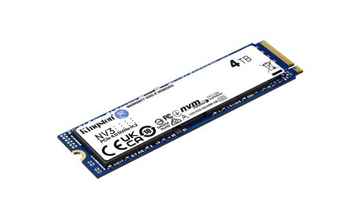 KINGSTON INTERNAL SSD NV3 4TB M.2 2280 PCIE 4.0 X4 NVME R/W 3500/2800