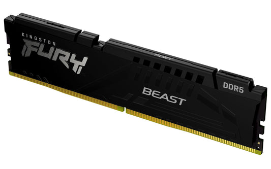 Kingston Technology FURY Beast 16GB 6400MT/s DDR5 CL32 DIMM Black
