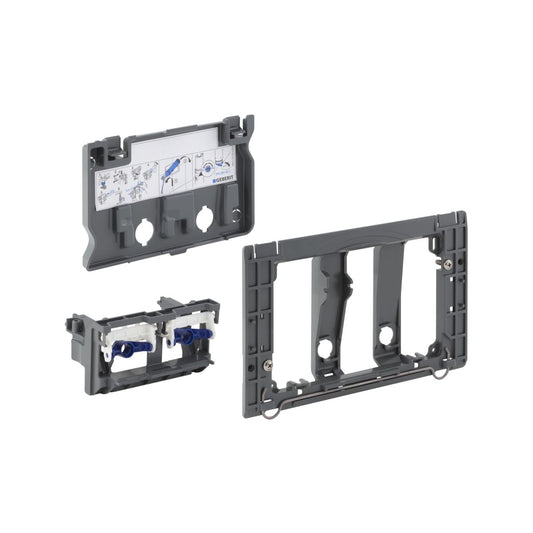 Kit adattamento montaggio placche di comando Sigma su cassette di risciacquo da incasso Unica