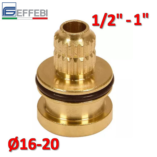 Kit di prolunga per manopola leva e cappuccio INCAS EXTRA a sfera Ø16 - Ø20 | 1/2'' - 1''