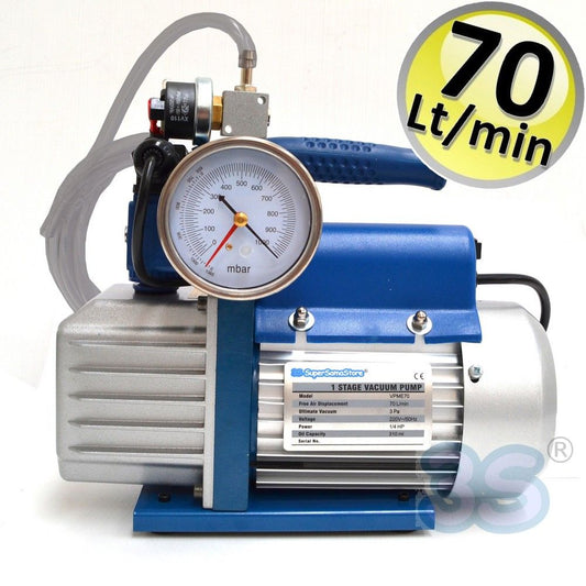 70 lt pump kit with vacuum switch and automatic vacuum control