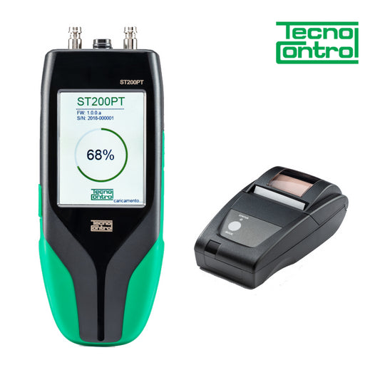 Touchscreen LPG/Methane Gas System Leak Test Kit with Printer - ST200PT Tecnocontrol