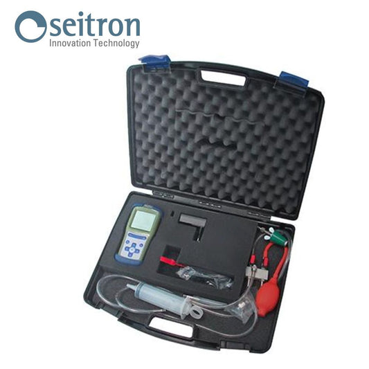 Kit prova tenuta impianti di distribuzione di gas combustibile metano e gpl con manometro digitale - GAS T ONE Seitron