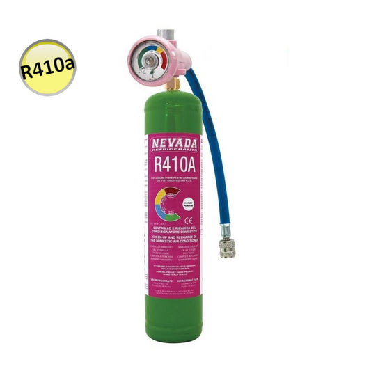 DIY Air Conditioner Diagnostic Recharge Kit - R410A Gas