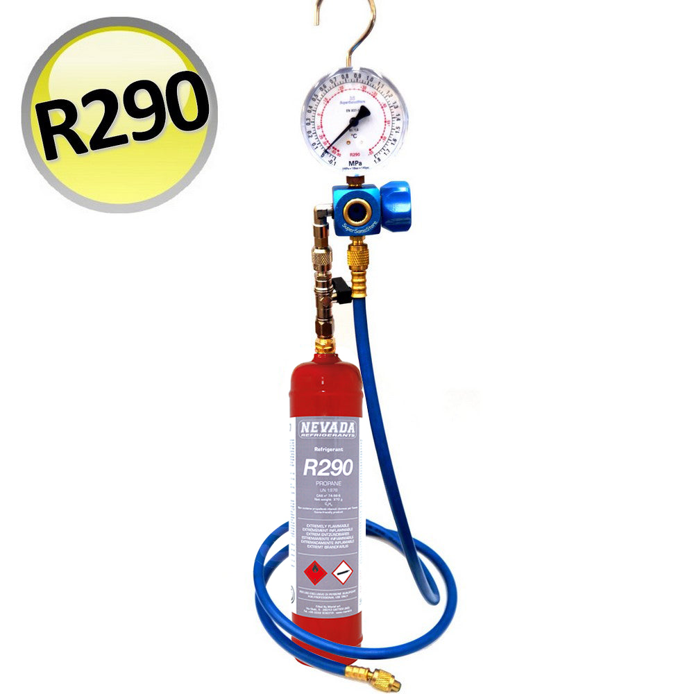 DIY Refrigerator/Freezer Diagnostic Recharge Kit - R290 Gas