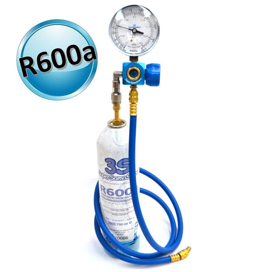 DIY Refrigerator/Freezer Diagnostic Recharge Kit - R600a Gas