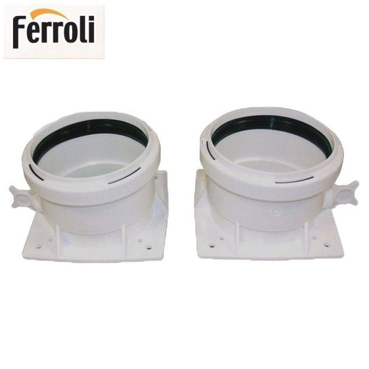 Kit scarico fumi sdoppiato Ferroli caldaie condensazione BLUEHELIX e DIVACONDENS