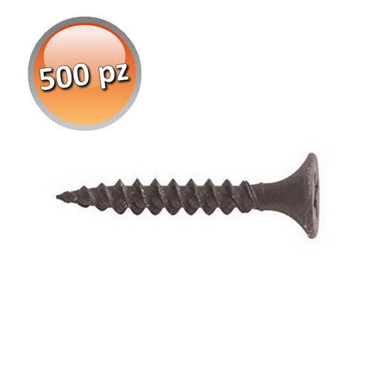 Kit viti per cartongesso e profili, autofilettanti - scatola da 500 pz - PC V 3,5X55