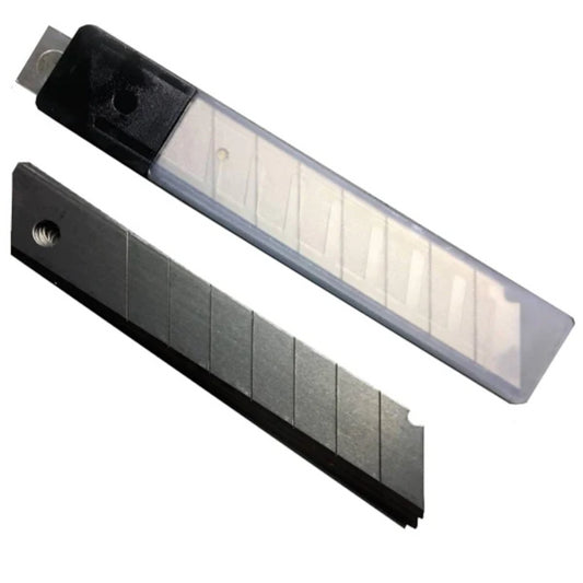Lame 18 mm di ricambio per cutter - astuccio da 10 pezzi