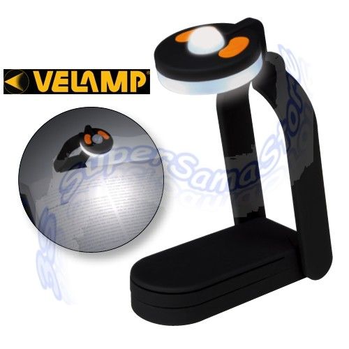 Lampada da lettura booklight ricaricabile - IN205 Velamp