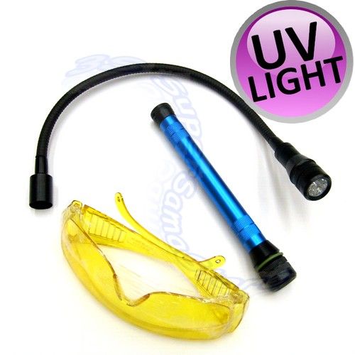 Lampada UV 5 led braccio a snodo - per tracciante