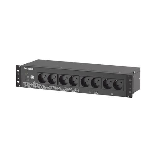 LEGRAND UPS KEOR PDU 800VA 480W 8 SCHUKO/IT SOCKETS BLACK