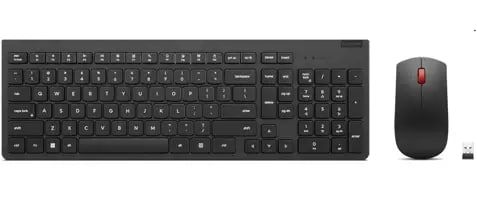 Lenovo 4X31N50728 Universal RF Wireless Keyboard and Mouse Included, Black