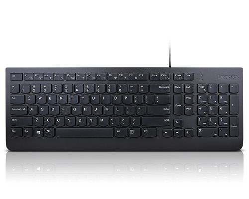 Lenovo Essential Universal USB Keyboard QWERTY Italian Black