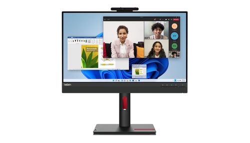 LENOVO MONITOR 23.8 LED IPS 16:9 FHD 6MS 250 CDM, PIVOT, DP/HDMI, WEBCAM, MULTIMEDIA, Tiny-in-One
