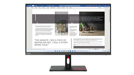 Lenovo ThinkVision S27i-30 LED display 68.6 cm (27") 1920 x 1080 pixels Full HD Gray
