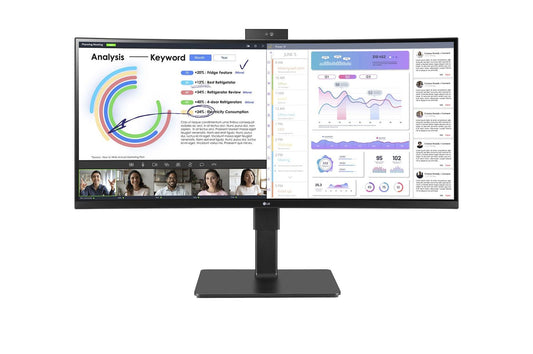 LG 34BQ77QC-B Monitor PC 86,4 cm (34") 3440 x 1440 Pixel Wide Quad HD LCD Nero