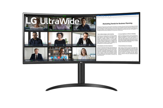 LG 34BR55QC-B Monitor PC 86,4 cm (34") 3440 x 1440 Pixel Wide Quad HD LCD Nero