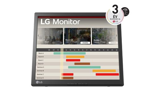 LG 17" LED 5:4 1280x1024 250 CDM TOUCH MONITOR, VGA *DAMAGED BOX*