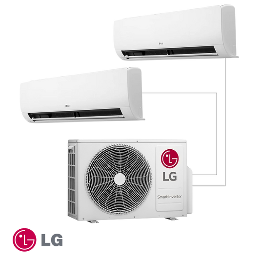 LG multi split system RM2U15.U18 + RMN09.NSJ + RMN09.NSJ