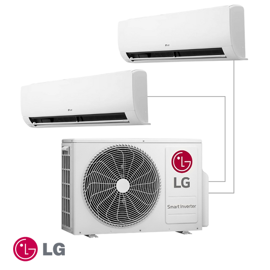 LG multi split system RM3U19.U24 + RMN09.NSJ + RMN12.NSJ