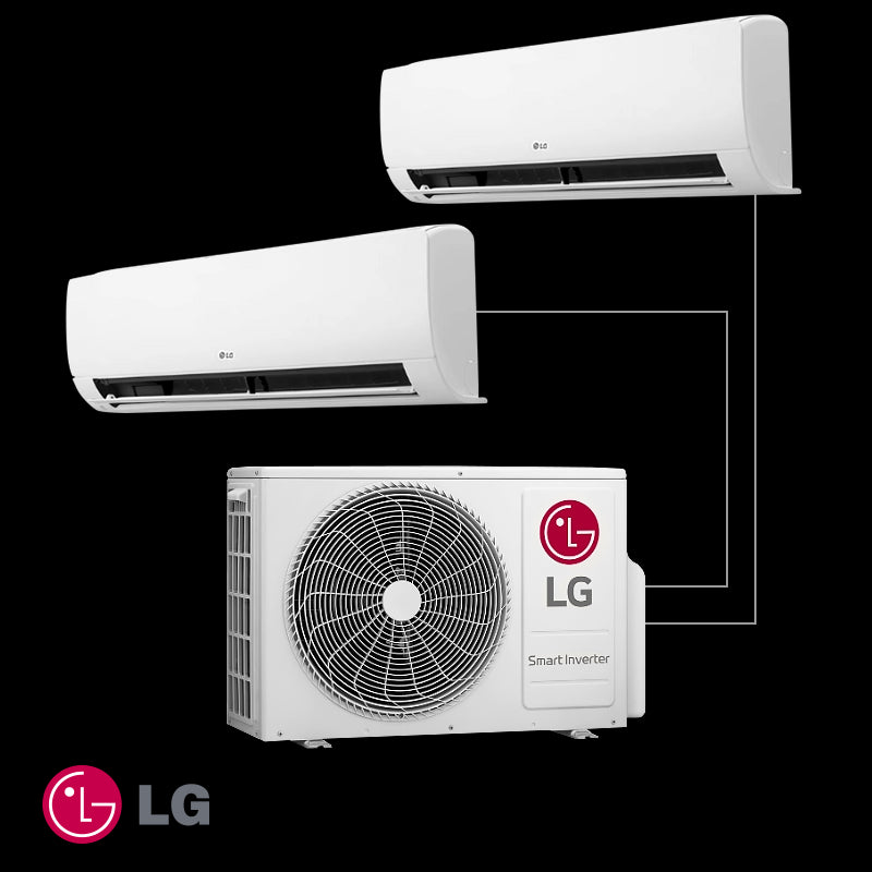 LG multi split system RM2U15.U18 + RMN09.NSJ + RMN09.NSJ