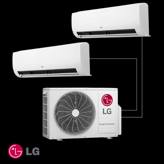 LG multi split system RM2U15.U18 + RMN09.NSJ + RMN09.NSJ