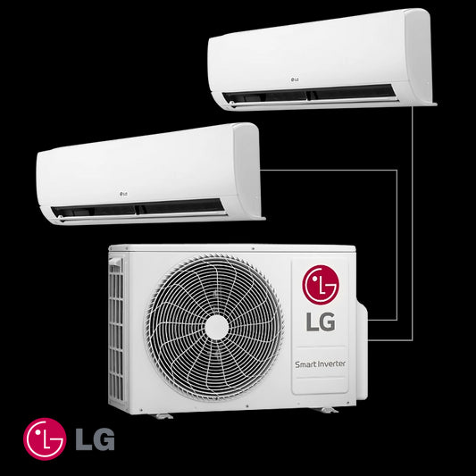 LG multi split system RM3U19.U24 + RMN09.NSJ + RMN12.NSJ