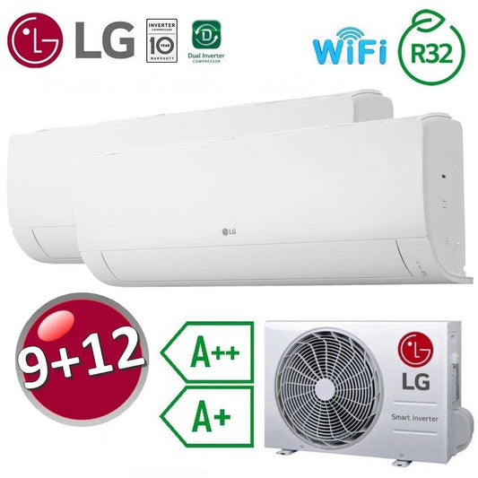 LG RM series dual split 9000+12000 Btu A++/A+ WiFi