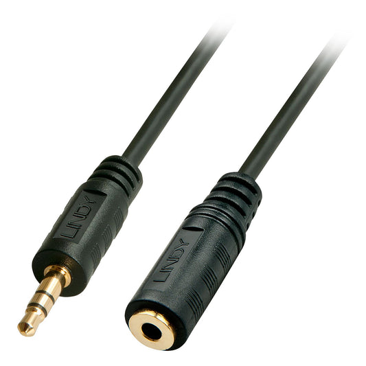 Lindy 35653 3m 3.5mm Audio Cable Black