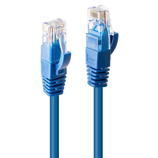 Lindy 48016 Blue Network Cable 0.5 m Cat6 U/UTP (UTP)