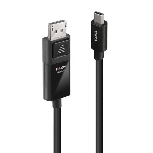 LINDY USB TYPE-C TO DISPLAYPORT 8K60 ADAPTER CABLE, 1M
