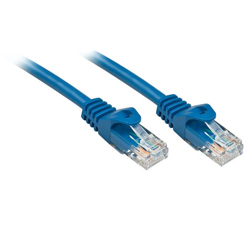LINDY CAT.6 U/UTP BASIC BLUE CABLE, 2M