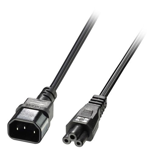 LINDY POWER CABLE IEC C14-EC C5 2MT