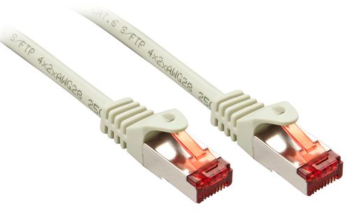 LINDY CAT.6 S/FTP NETWORK CABLE GREY 3M