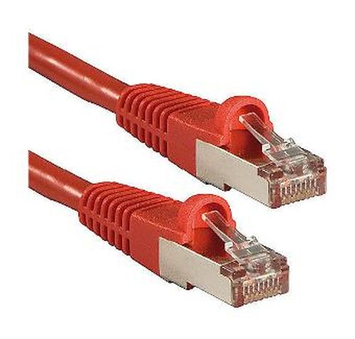 LINDY CAT.6A S/FTP LSZH NETWORK CABLE RED, 1M
