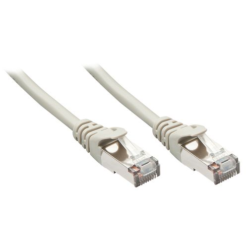 LINDY CAT 5E F/UTP0 PATCH NETWORK CABLE, 0.5MT GREY