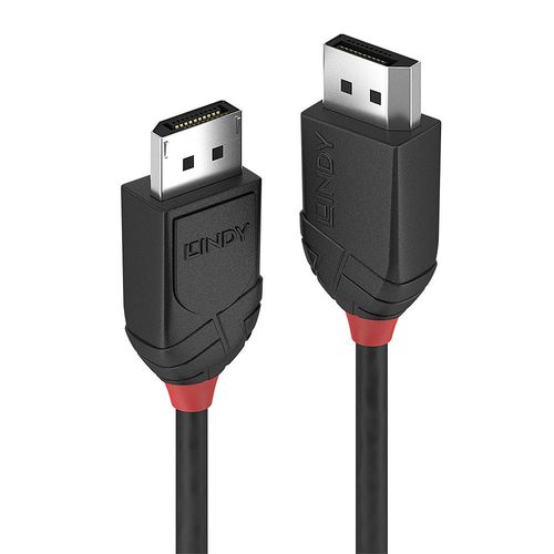 LINDY DISPLAYPORT 1.2 BLACK LINE CABLE 1.5M