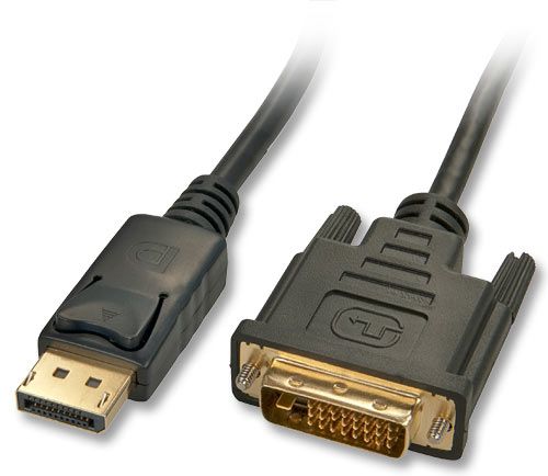 LINDY DISPLAYPORT/DVI-D CABLE, M/M, 2MT