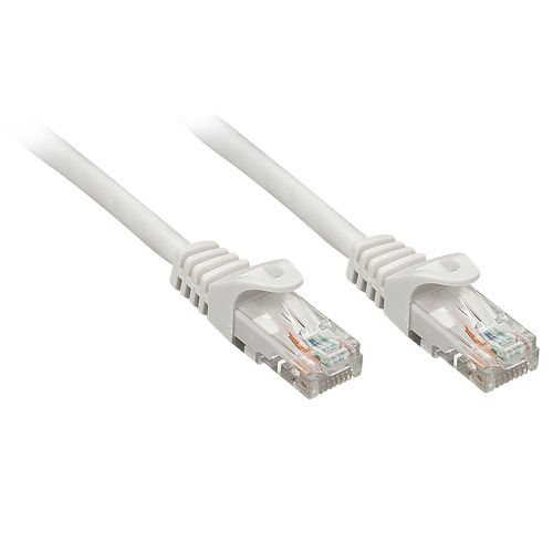 LINDY CAT.5E U UTP PATCH CABLE 2MT GREY WITH RJ45 CONNECTOR