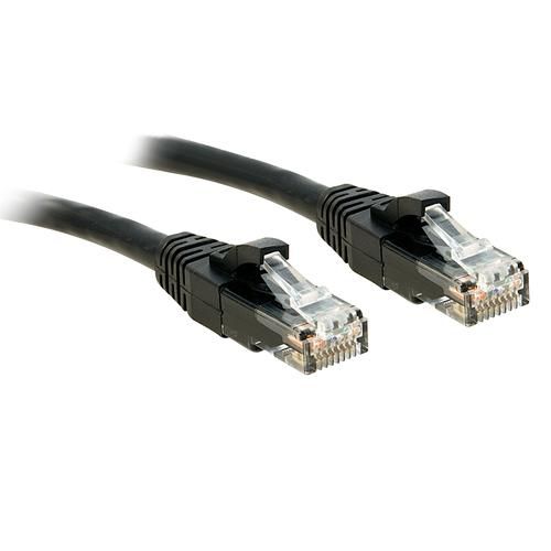 LINDY CABLE U/UTP CAT.6, BLACK 5M